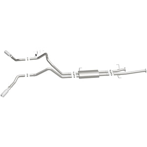 MagnaFlow Cat-Back 10-15 Toyota Tundra SC LB / CC SB 4.6L/5.7L V8 SS 2.5 Dual Split Rear 4in Tip