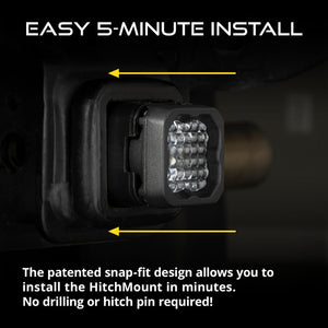 Diode Dynamics Hitch Mount LED Pod Reverse Kit for Ford F-150 15-20 C1R