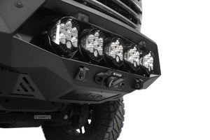 Addictive Desert Designs 1-5/16in Winch Fairlead Plate w/ Recessed Round End Hook - Black