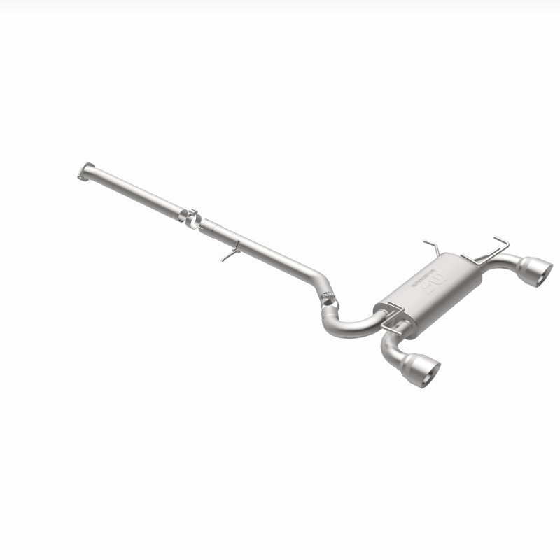 MagnaFlow Cat-Back 03-09 Nissan 350Z Street SS 2.5in Dual Split Rear Exit Polished 4.5in Tips
