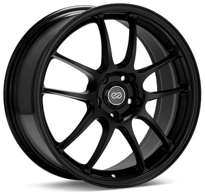 Enkei PF01 17x9 5x114.3 35mm Offset 75mm Bore Diameter Matte Black Wheel *MOQ 40