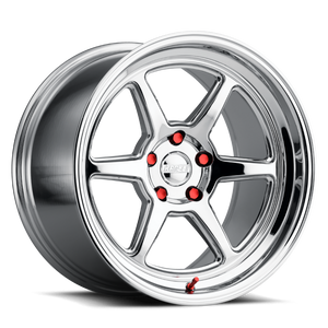 Kansei K14X Roku 18x10.5in / 5x120 BP / 12mm Offset / 72.56mm Bore - Chrome Wheel