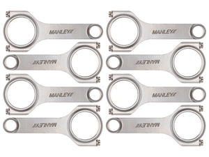 Manley Chevy Big Block 6.385in H Beam Connecting Rod Set (Set of 8)