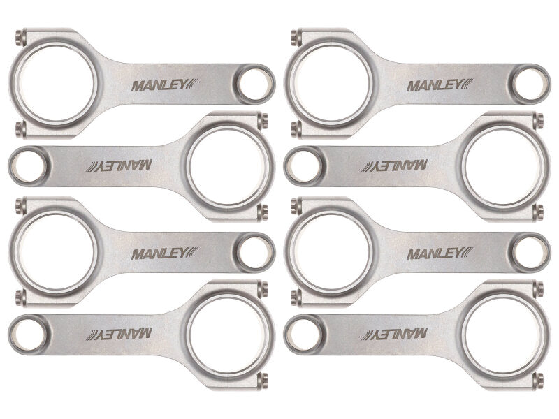 Manley Chevy Big Block 6.385in H Beam Connecting Rod Set (Set of 8)