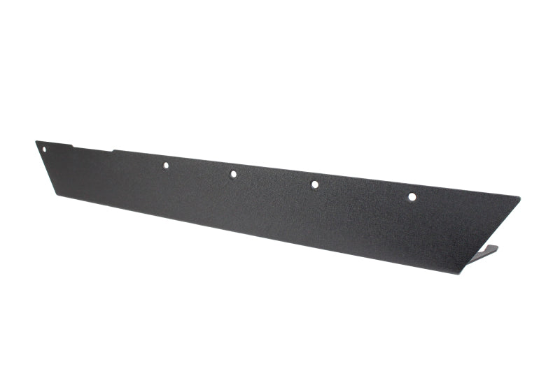 Fishbone Offroad 97-06 Jeep Wrangler TJ Steel Rock Slider W/O Tube Step - Black Textured Powdercoat