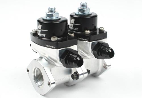 Aeromotive Modular Fuel Pressure Regulator - 2 x AN-06 Outlet and 2 x AN-10 Inlet Ports