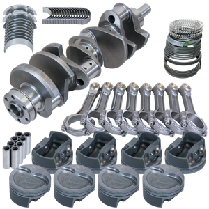 Eagle Ford 351W 4.000in Crank 6.250in I-Beam Rods -26cc Inv Dome 4.125in Pistons Rotating Assembly