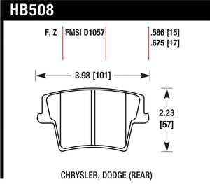Hawk HPS Street Brake Pads