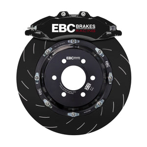 EBC Racing 2019+ BMW M235i (F44) Black 6 Piston Apollo Calipers 355mm Rotors Front Big Brake Kit