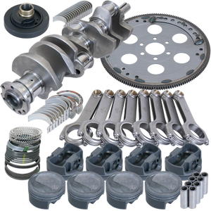 Eagle Oldsmobile 455 4.500in Crank 7.100in H-Beam -22cc Inv Dome 4.155in Pistons Balanced Assembly