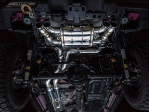 AWE Tuning 21+ Wrangler 392 Switchpath Cat-Back Exhaust- Quad BashGuards