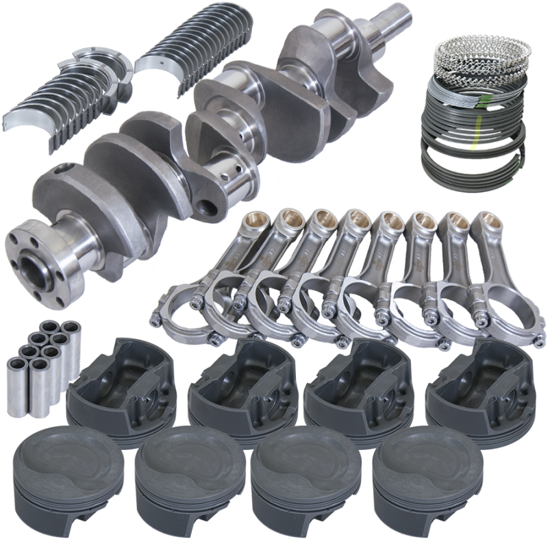 Eagle Ford 289/302 3.400in Crank 5.400in I-Beam Rods -16cc 4.125in Pistons Rotating Assembly
