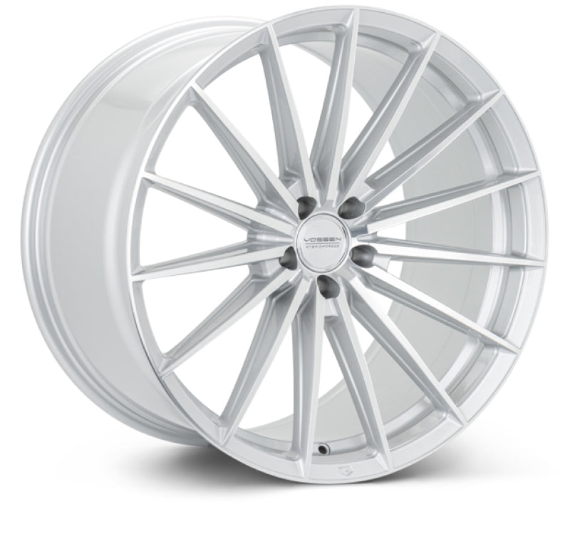 Vossen HFX-4 23x10 - 5x120 - ET32 - Mid - 72.56 - Silver Polished Wheel