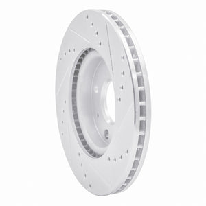R1 99-03 Renault SCENIC (Mexico) Rear Left Drilled & Slotted Silver Brake Rotor