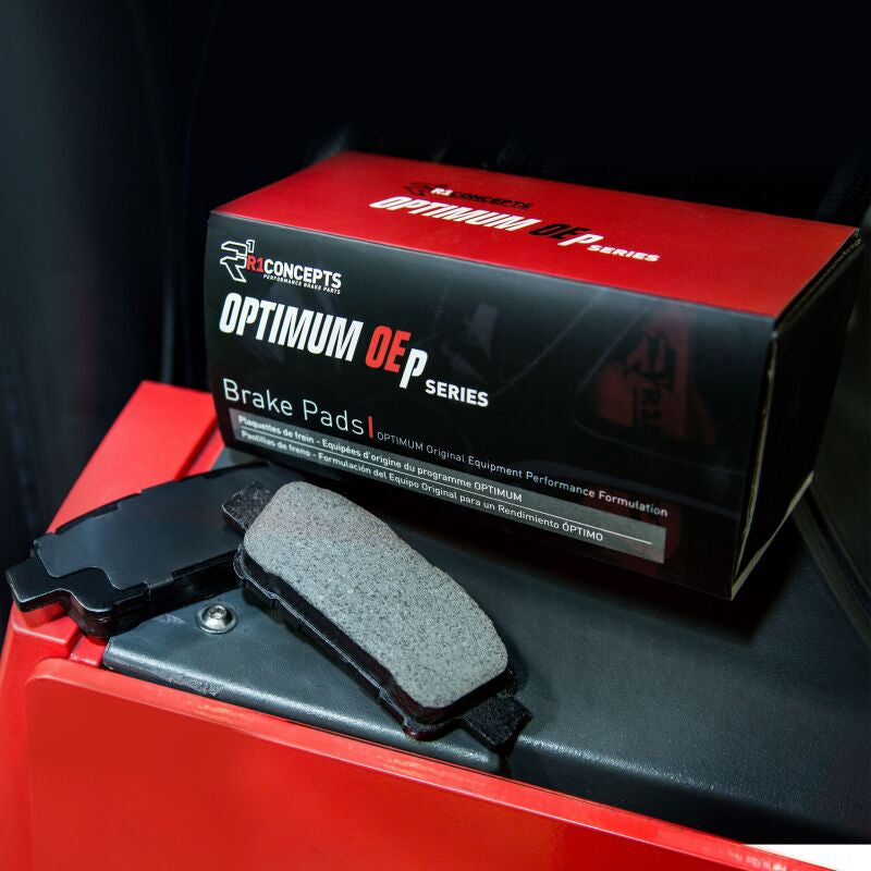 R1 2014-2018 Mazda 3 Rear R1 Optimum OE Pads & Hardware Kit