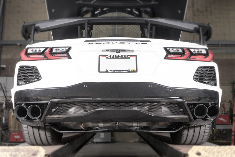 Stainless Works 20-21 Chevrolet Corvette C8 6.2L Redline Cat-Back Exhaust w/ Matte Black Tips