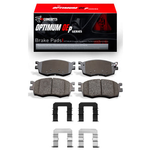 R1 06-12 Dodge ATTITUDE (Mexico) Front Optimum OE Pads & Hardware Kit