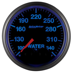 Autometer Elite 52mm 100-340 Deg F Water Temperature Peak and Warn Gauge w/ Electronic Control