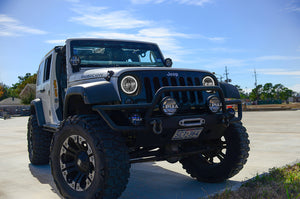 Oracle Jeep Wrangler 07-17 Halo Kit - ColorSHIFT w/ Simple Controller