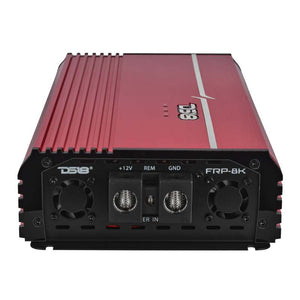 DS18 1-Channel Class D Full-Range Monoblock 8000 Watts RMS at1 ohm DPIV1/0 Terminals Included Red