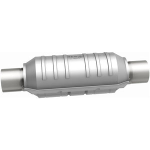 MagnaFlow Catalytic Converter 2 in Inlet 2 in Outlet 11 in Length SS