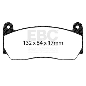 EBC Racing 11-18 Ford Focus ST (Mk3) Black Apollo-4 Calipers 355mm Rotors Front Big Brake Kit