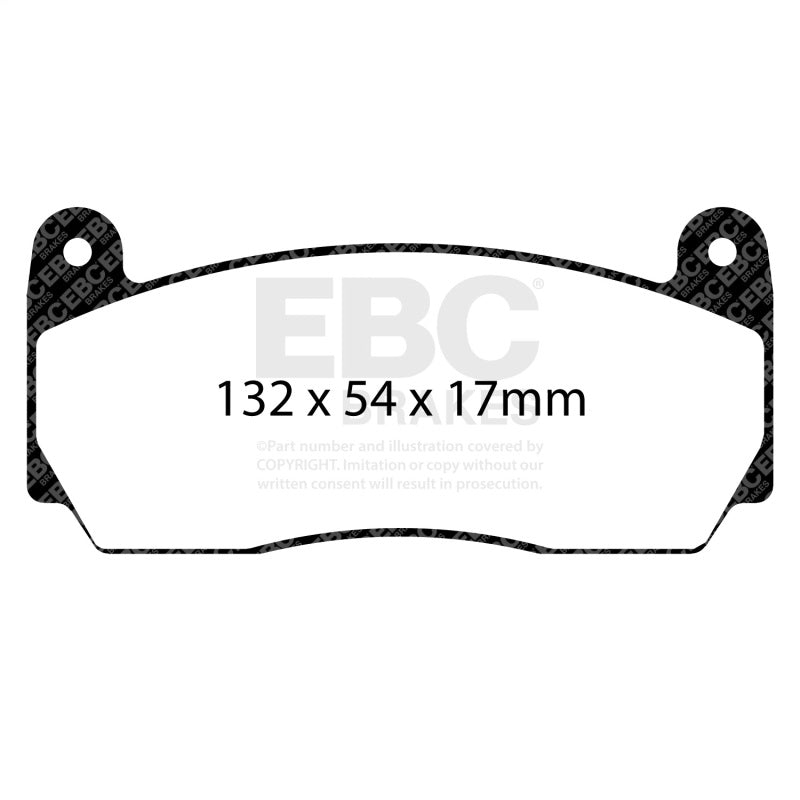 EBC Racing 11-18 Ford Focus ST (Mk3) Black Apollo-4 Calipers 355mm Rotors Front Big Brake Kit