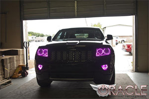 Oracle Jeep Grand Cherokee 11-13 Triple Halo Kit - ColorSHIFT