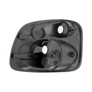 Raxiom 01-03 Ford F-150 Flareside Axial Series Version 2 Tail Lights- Carbon Fiber- Red/Clear Lens
