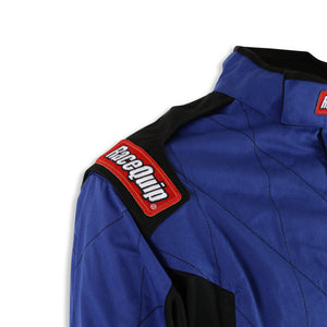 RaceQuip Blue Chevron-1 Jacket - Large