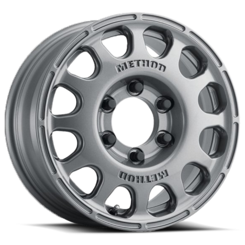 Method MR107 16x7 +25mm Offset 5x6.5 114.2mm CB Gloss Titanium Wheel