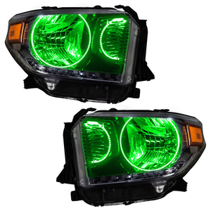Oracle 14-17 Toyota Tundra SMD HL - Dual Halo Kit - ColorSHIFT w/ Simple Controller