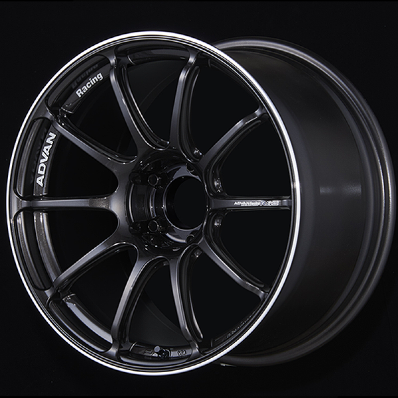 Advan RSIII 18x8.0 / +48 Offset / 5x100 / 63mm Bore / Black Gunmetallic and Ring