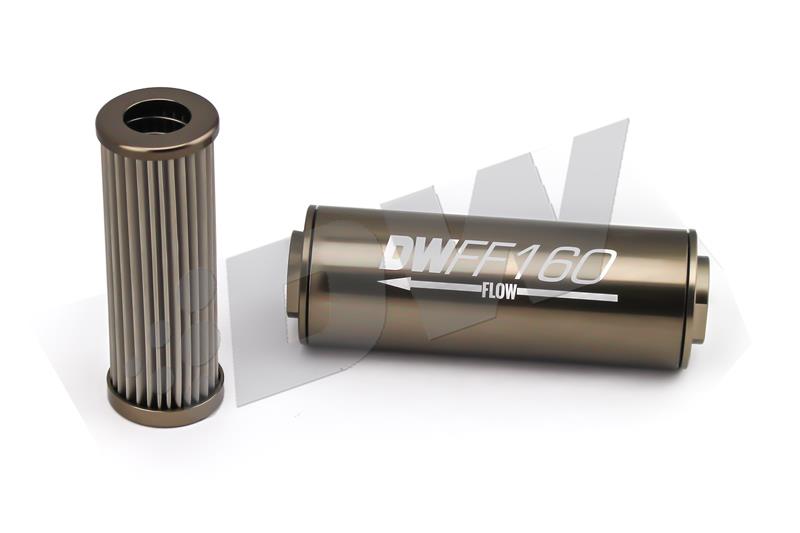 DeatschWerks Stainless Steel 100 Micron Universal Filter Element (fits 160mm Housing)