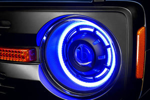 Oracle 2021+ Ford Bronco Oculus Bi-LED Projector Headlights - ColorSHIFT LED
