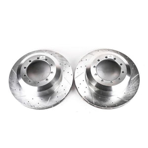 Power Stop 15-20 Ford F59 Front Drilled & Slotted Rotor - Pair