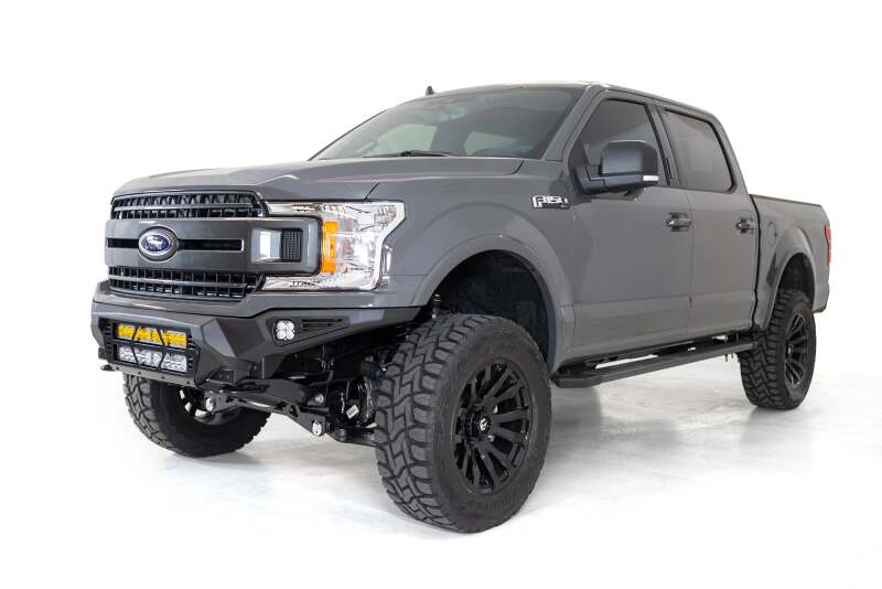 Addictive Desert Designs 18-20 Ford F-150 Bomber Front Bumper w/ Dual 20IN LED Mounts