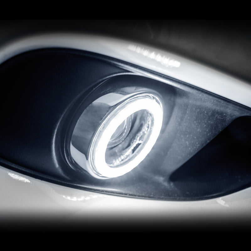 Oracle Ford Mustang 15-20 WP LED Projector Fog Halo Kit - White