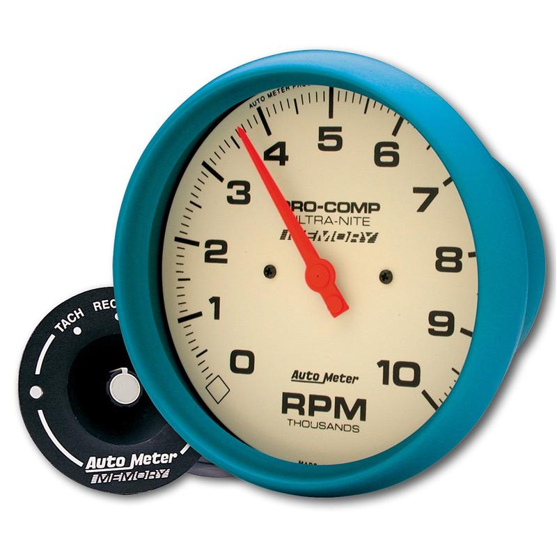 Autometer Ultra-Nite 2-5/8in 140-280 Degree Liquid Filled Mechanical Glow In Dark Water Temp Gauge