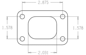 Cometic Turbo FLG T25 Garrett Turbine Inlet Exhaust Gasket
