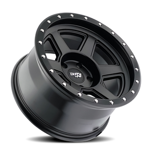 Dirty Life Compound 9315 18x9 / 5x127 BP / -12mm Offset / 78.1mm Hub Matte Black Wheel