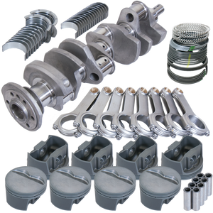 Eagle Chevy 350 3.750in Crank 5.700in H-Beam -5cc Flat Top 4.030in Pistons Balanced Assembly