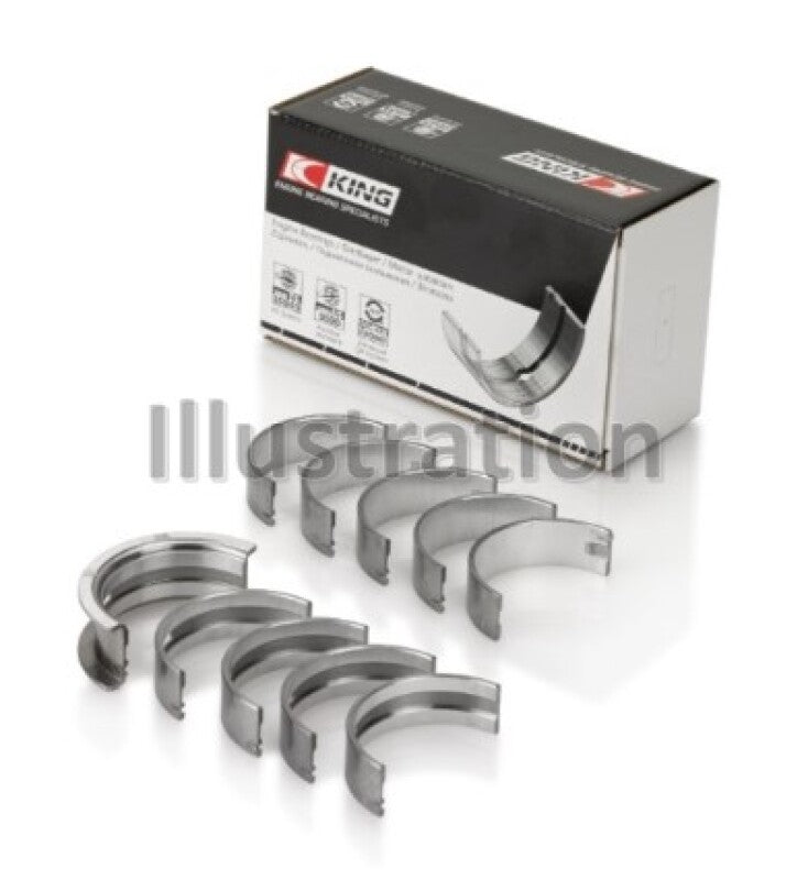 King Engine Bearings GM LS1/2/4/6 (Housing Bore +.010) (Size .010 Oversized) Main Bearing Set