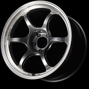 Advan RG-D2 17x7.5 / +30 Offset / 4x98 / 58mm Bore / Machining and Racing Hyper Black