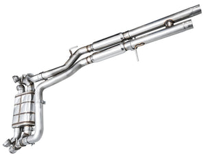 AWE Tuning 21+ Wrangler 392 Switchpath Cat-Back Exhaust- Quad BashGuards