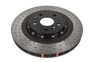 DBA 2020+ Chevrolet Corvette C8 Z51 Front 2-Piece Cross Drilled 5000 Series Rotor