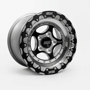 Belak 17x10.5 / 8.25in BS / 6x135mm BP / Low Pad / Series 5 - Single Beadlock Wheel w/ Billet Lip