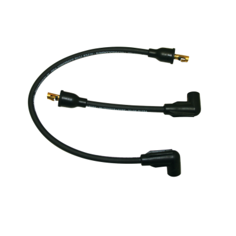 Moroso Harley-Davidson 80-84 FL / 84-99  FXST/FLST / 91-98 FXD Suppression Core Wire Set - Black