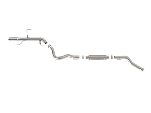 aFe Vulcan Series 3in 304 Cat-Back Exhaust System w/Polish Tip Toyota Land Cruiser 22-26 V6-3.3L(td)