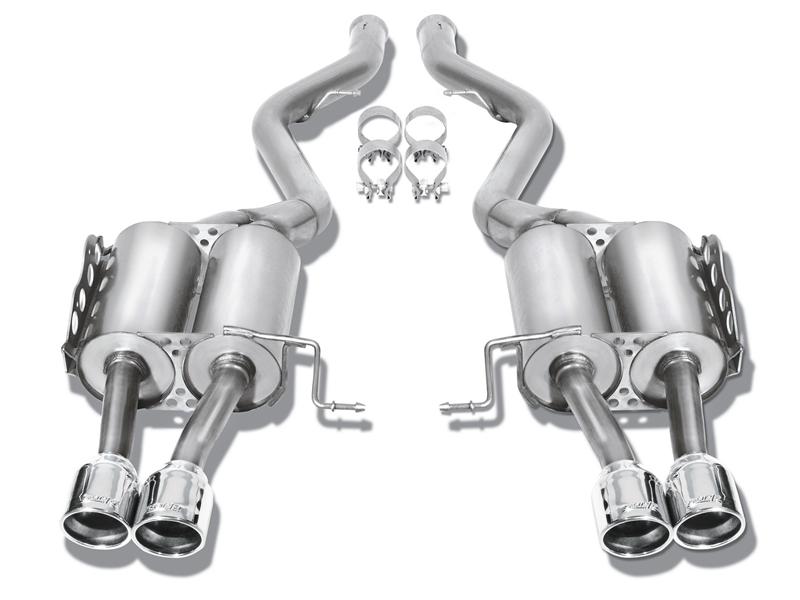 Borla 14 Silv/Sierra 1500 EC Std/CC Short 143.5in WB Touring Single Split Rear Exit Cat-Back Exhaust